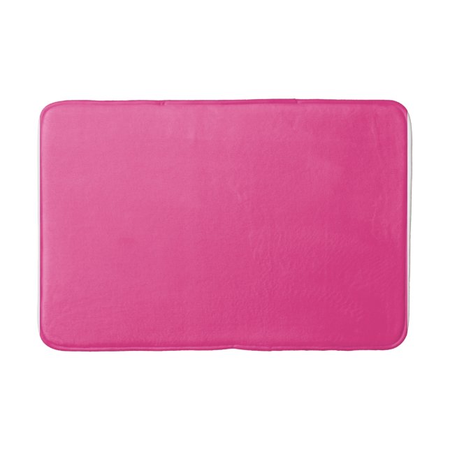 Spring Summer Colour Beetroot Purple Bath Mat (Front)