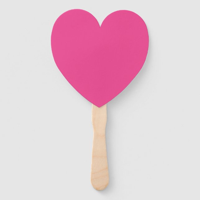 Spring Summer Colour Beetroot Purple Hand Fan (Front)