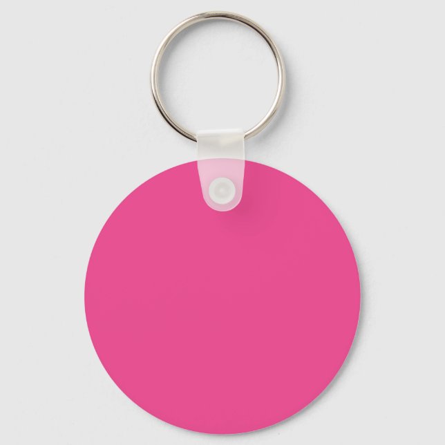 Spring Summer Colour Beetroot Purple Keychain (Front)
