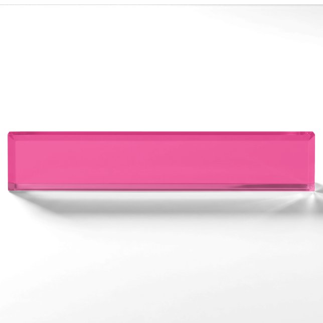 Spring Summer Colour Beetroot Purple Nameplate (Front)
