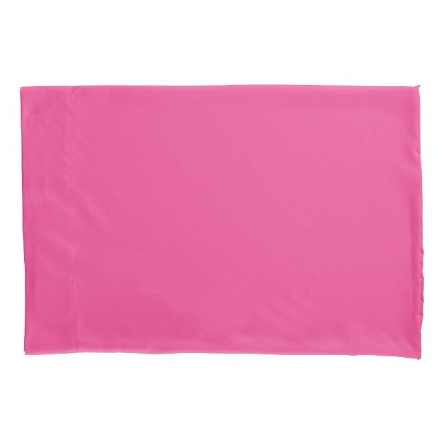 Spring Summer Colour Beetroot Purple Pillowcase (Front)
