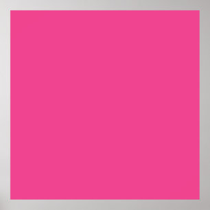 Spring Summer Colour Beetroot Purple Poster