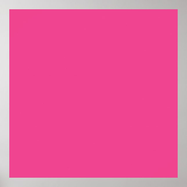 Spring Summer Colour Beetroot Purple Poster (Front)