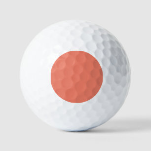 Spring Summer Colour Peach Pink Golf Balls