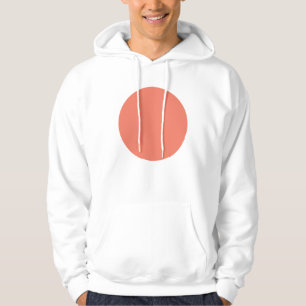 Spring Summer Colour Peach Pink Hoodie