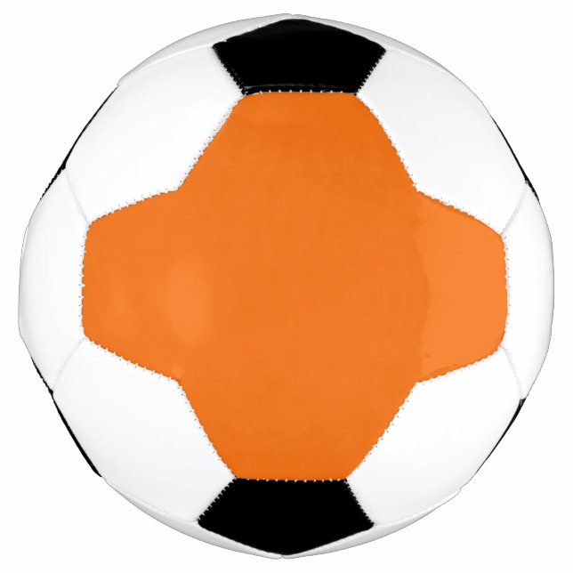 Spring Summer Colours Tangelo Soccer Ball (Front)