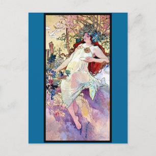 Spring Summer Fall Winter Postcard