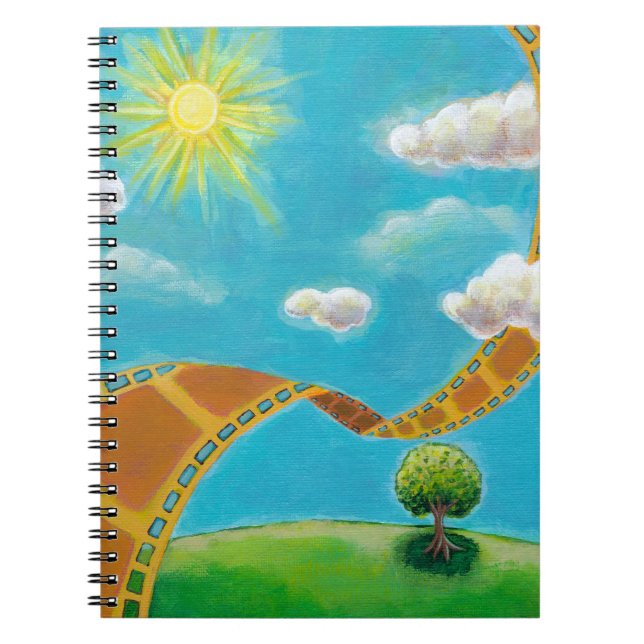Spring summer movie fun film photographer art notebook (Front)