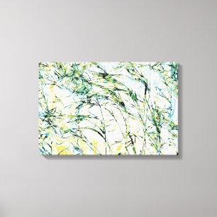 Spring summer nature flower sprout design art canvas print