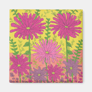 Spring Sunshine Floral  Magnet