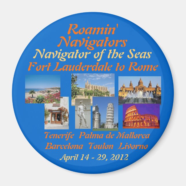 Spring TA Navigator OTS 2012 Magnet (Front)