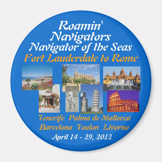 Spring TA Navigator OTS 2012 Magnet (Front)