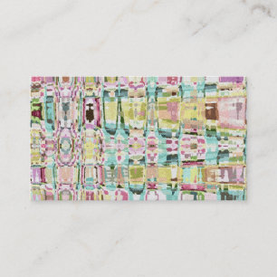 Spring Tapestry Abstract Business Card