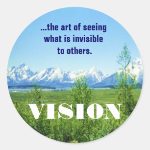 Spring Tetons VISION sticker