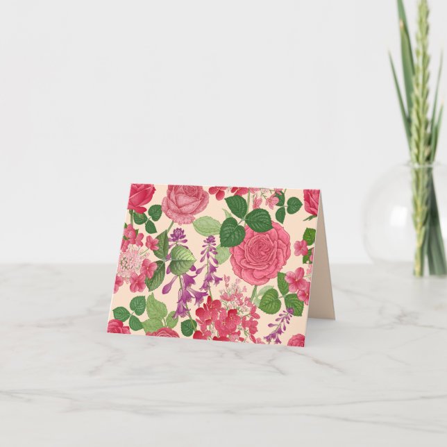 spring thank you card (Front)