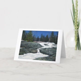 Spring Thaw on the Shores of Lake Superior Card