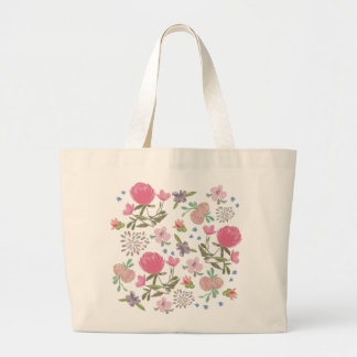 Spring Thrill Large Tote Bag