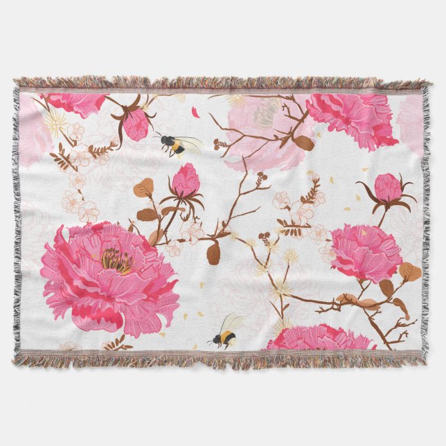 spring throw blanket (Front)