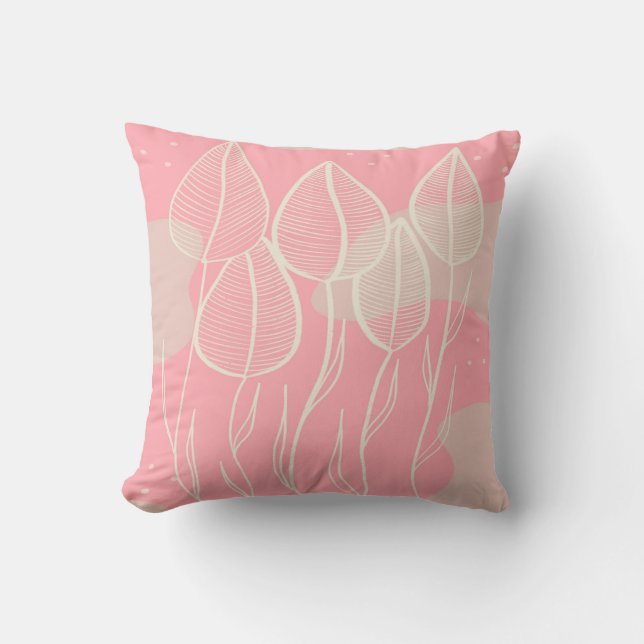 spring throw pillow (Front)