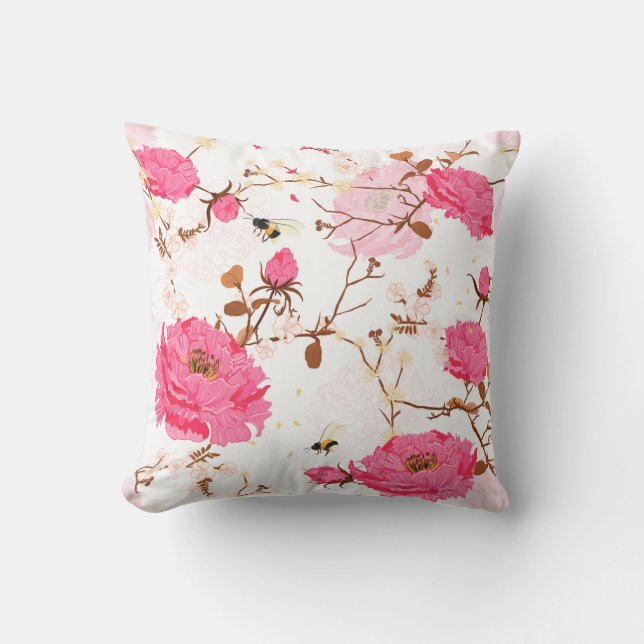 spring throw pillow (Front)