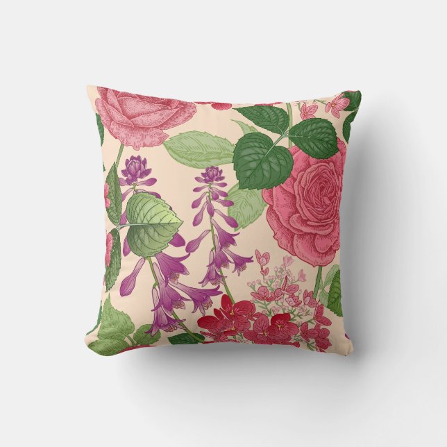 spring throw pillow (Front)