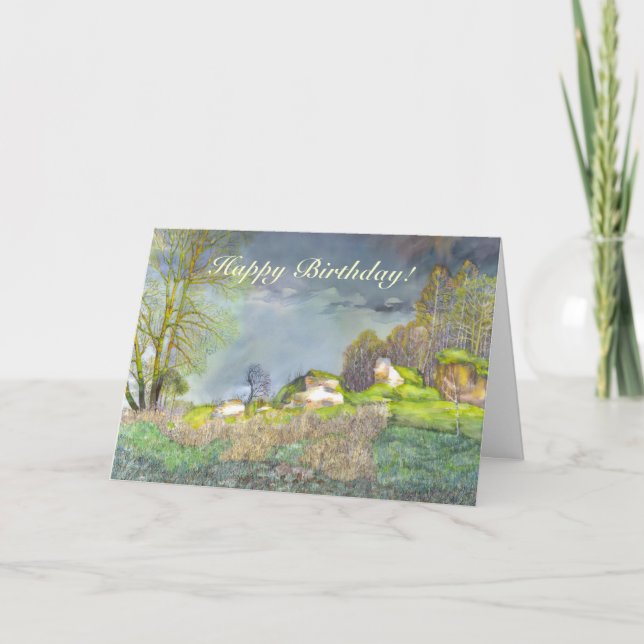 Spring thunderstorm card (Front)