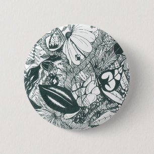 Spring Time 2 Inch Round Button