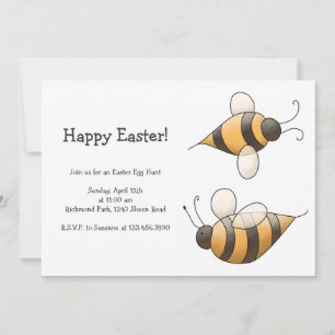 Spring Time · Bees Invitation