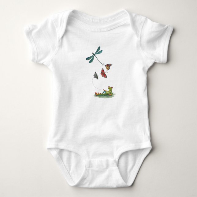 Spring Time Fun Baby Bodysuit (Front)