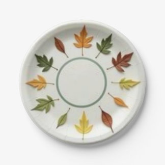 Spring Time Paper Plate