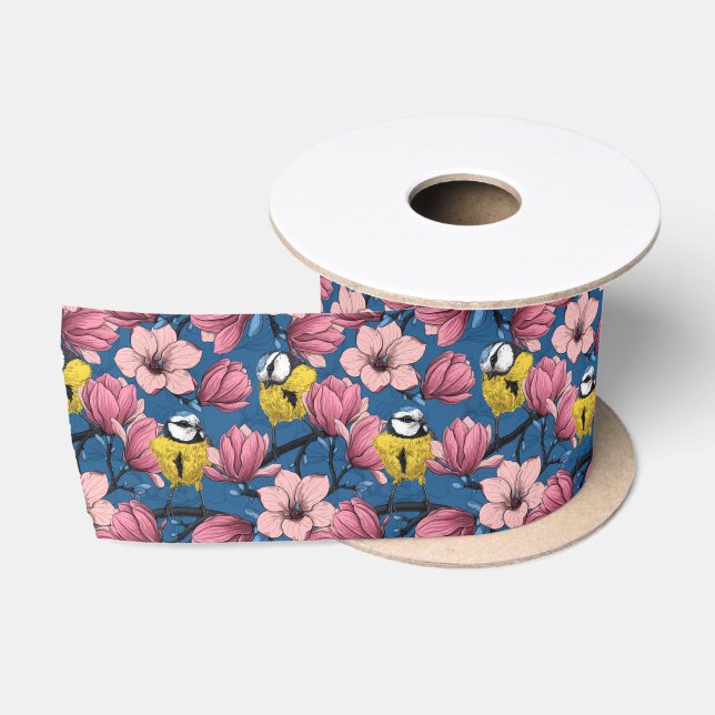 Spring time satin ribbon (Spool)