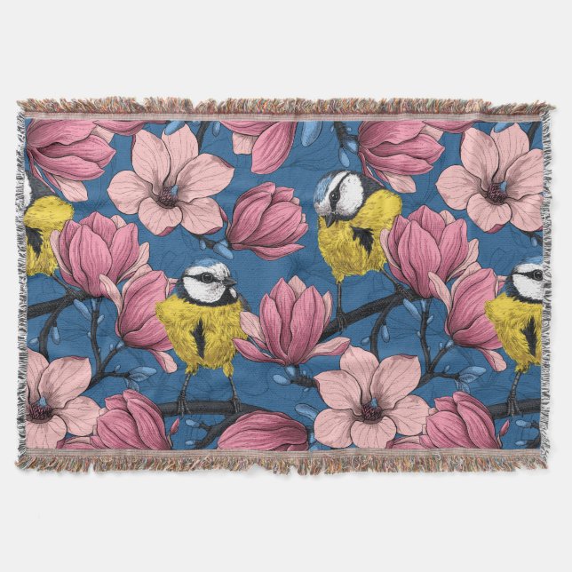 Spring time throw blanket (Front)