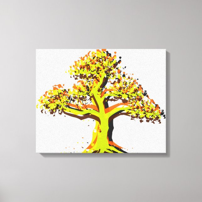 Spring Tree Canvas Print (Front)