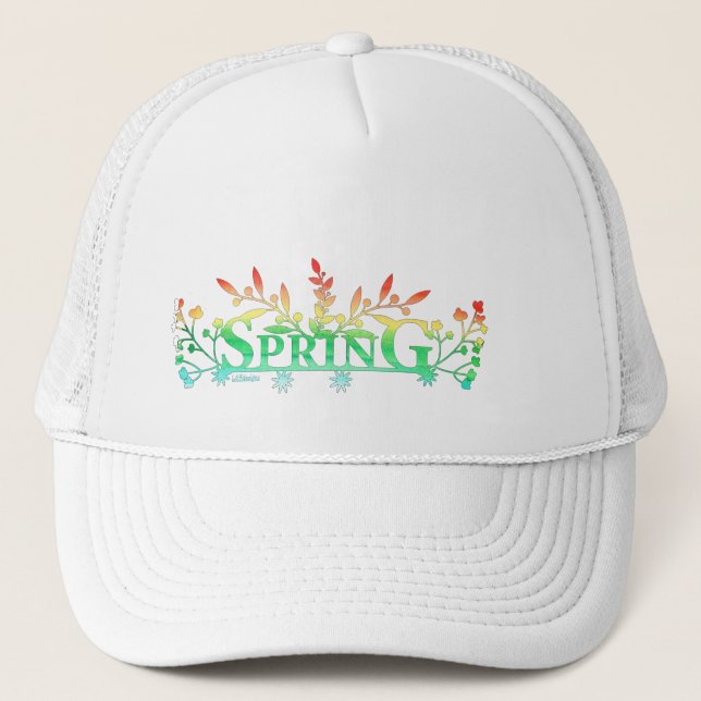 SPRING                                             TRUCKER HAT (Front)