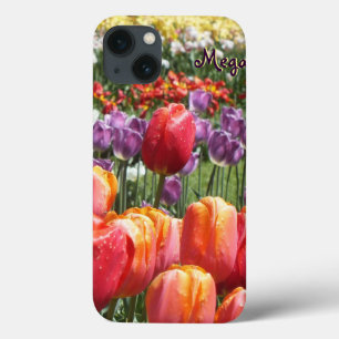 Spring Tulip Garden iPad Case -Personalize