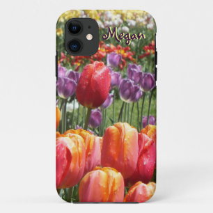 Spring Tulip Garden iPhone 5 Coque