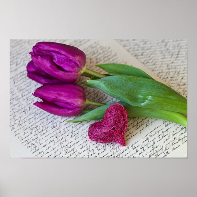 Spring Tulip Poster (Front)