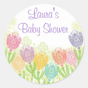 Spring Tulips Sticker