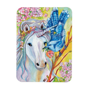 Spring Unicorn Magnet