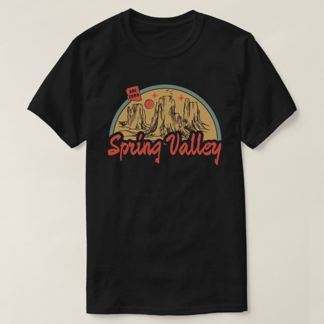 Spring Valley, Arizona T-Shirt (Design Front)
