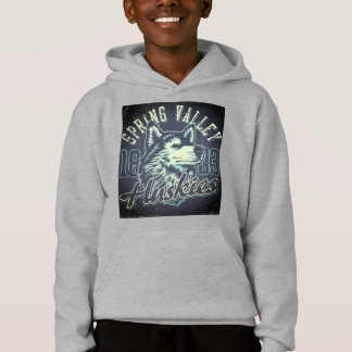 Spring Valley Huskies Retro Vintage Hoodie