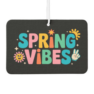 Spring Vibes – Cute & Colourful Seasonal Lettering Air Freshener