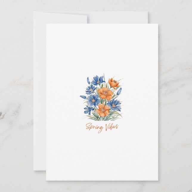 Spring VIbes Invitation (Front)