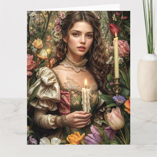 Spring Victorian Goth 2025 Design 10 Card (Front)