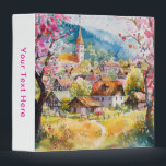 Spring Village Binder<br><div class="desc">A Watercolour Village in Springtime</div>