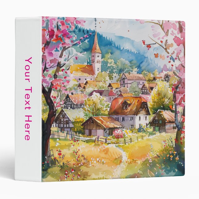 Spring Village Binder (Front/Spine)