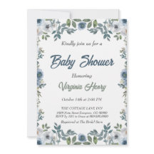Spring Watercolor Baby Shower