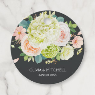 Spring Watercolor Florals Favour Tags