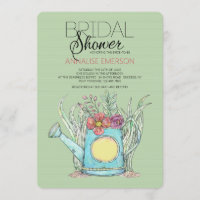 Spring Watering Can Bridal Shower
