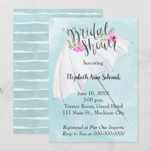 Spring Wedding Bridal Shower Invitation
